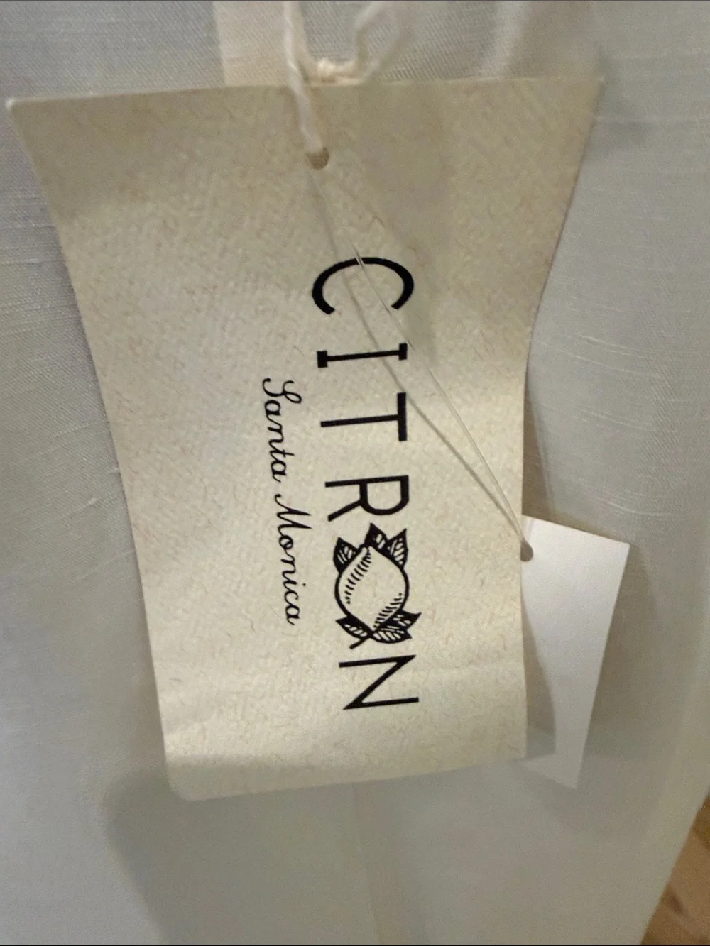Citron Santa Monica Button-Front Maxi Silk Linen Skirt - Picture 7 of 13